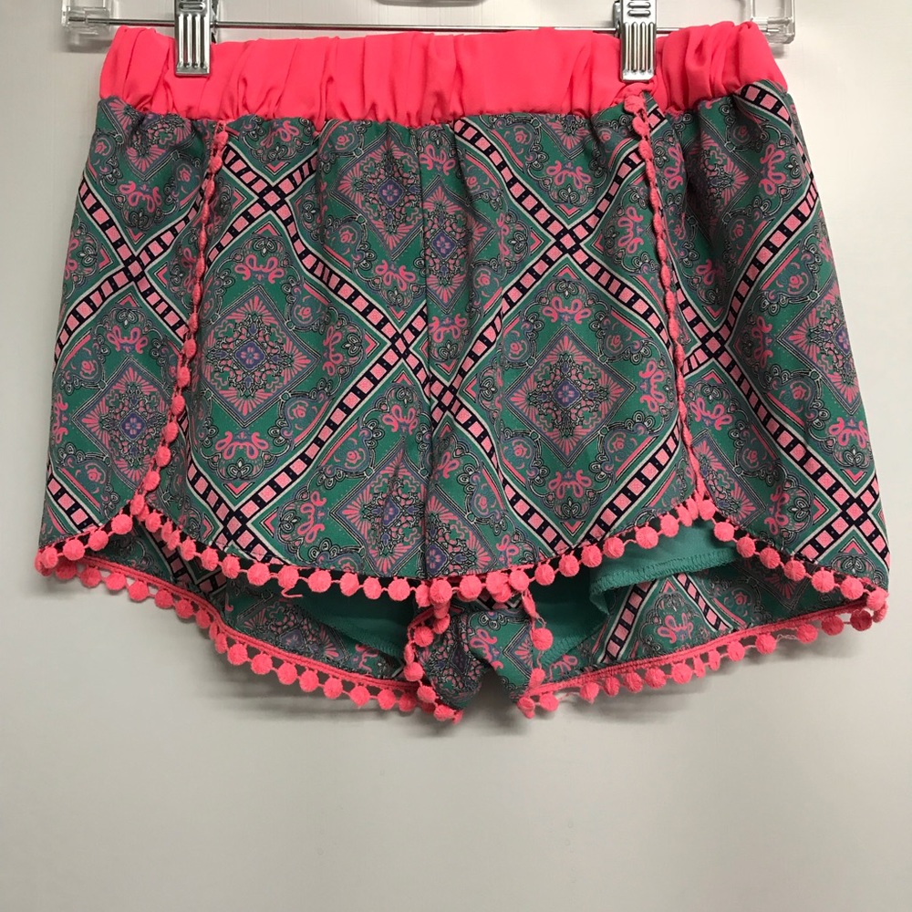 Floral Printed Flowy Shorts